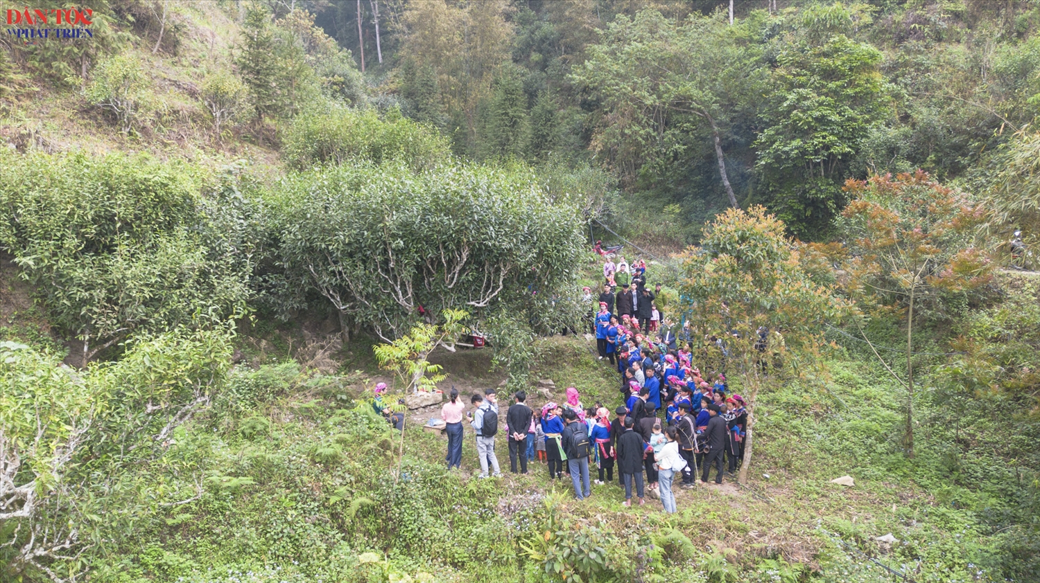 Lễ tri ân và Đánh thức hồn trà là nghi lễ quan trọng bậc nhất trong năm của đồng bào Cờ Lao.