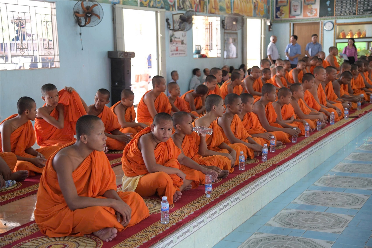 Chư tăng, sư sãi luôn là lực lượng có uy tín, ảnh hưởng sâu rộng trong cộng đồng dân tộc Khmer