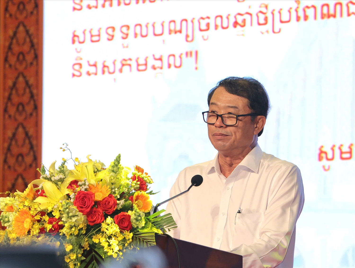 Phó Chủ tịch UBND TP. Cần Thơ Nguyễn Văn Khởi phát biểu tại buổi lễ