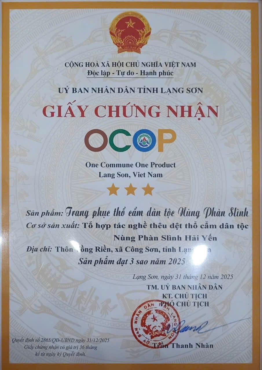 Hành trình lên hạng OCOP không chỉ mang ý nghĩa kinh tế mà còn góp phần bảo tồn và lan tỏa bản sắc dân tộc trong đời sống hiện đại