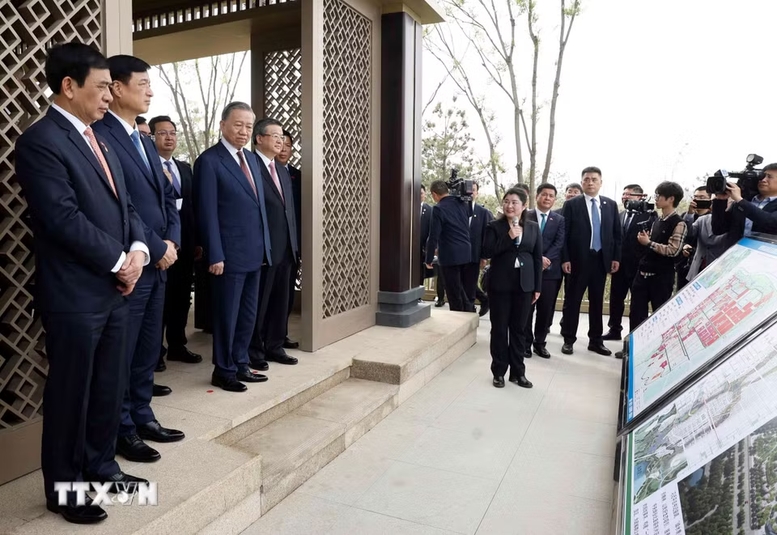 Tổng Bí thư, Chủ tịch nước Tô Lâm thăm Khu mới Hùng An, tỉnh Hà Bắc (Trung Quốc) 3