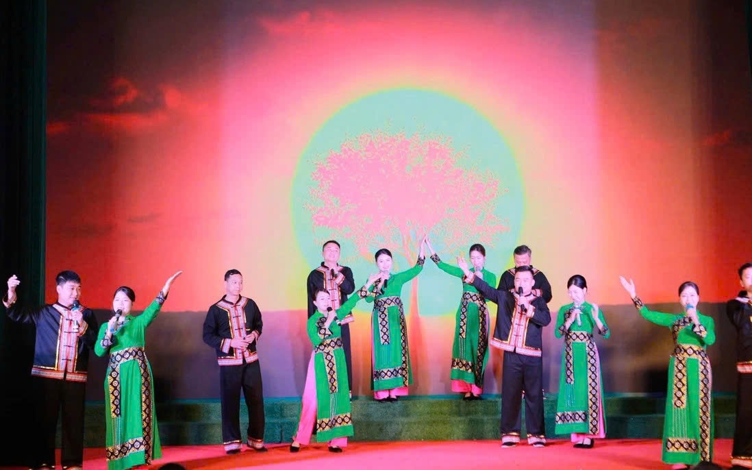 Hội thi là dịp để cán bộ, chiến sĩ Biên phòng được bồi dưỡng, rèn luyện và trao đổi kinh nghiệm sử dụng tiếng Tày trong thực tiễn công tác