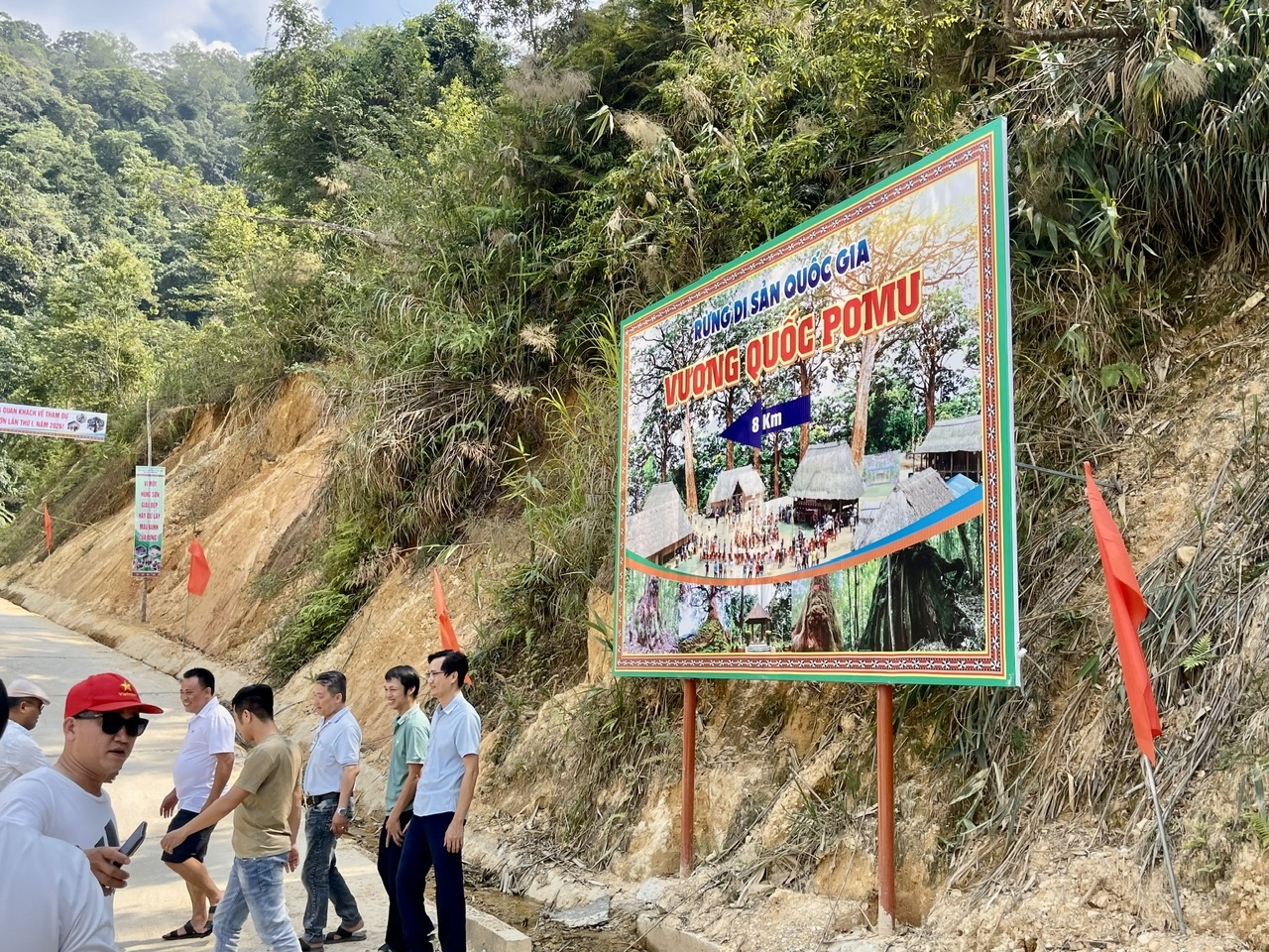 Rừng pơ mu ngàn năm tuổi đang mở ra cánh cửa du lịch cho đồng bào Cơ Tu. (Ảnh HT)