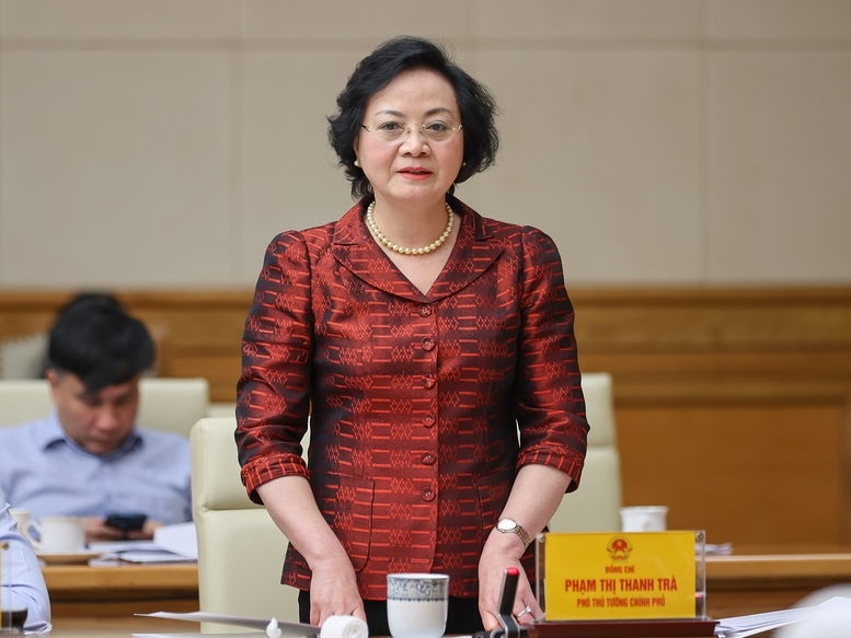 Phó Thủ tướng Phạm Thị Thanh Trà phát biểu - Ảnh: VGP/Nhật Bắc