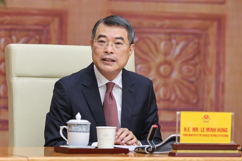 Thủ tướng cũng đề nghị USABC và các doanh nghiệp Hoa Kỳ với tầm ảnh hưởng của mình đồng hành cùng Chính phủ Việt Nam trong tổ chức thành công Năm APEC 2027 - Ảnh: VGP/Nhật Bắc