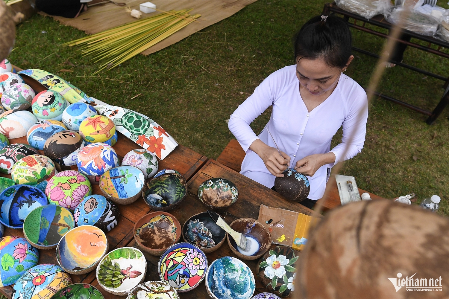 (TIN DẪN) Xem người Tày, Khmer, Chu Ru... làm lễ son tràng, cúng trăng giữa lòng Hà Nội 15