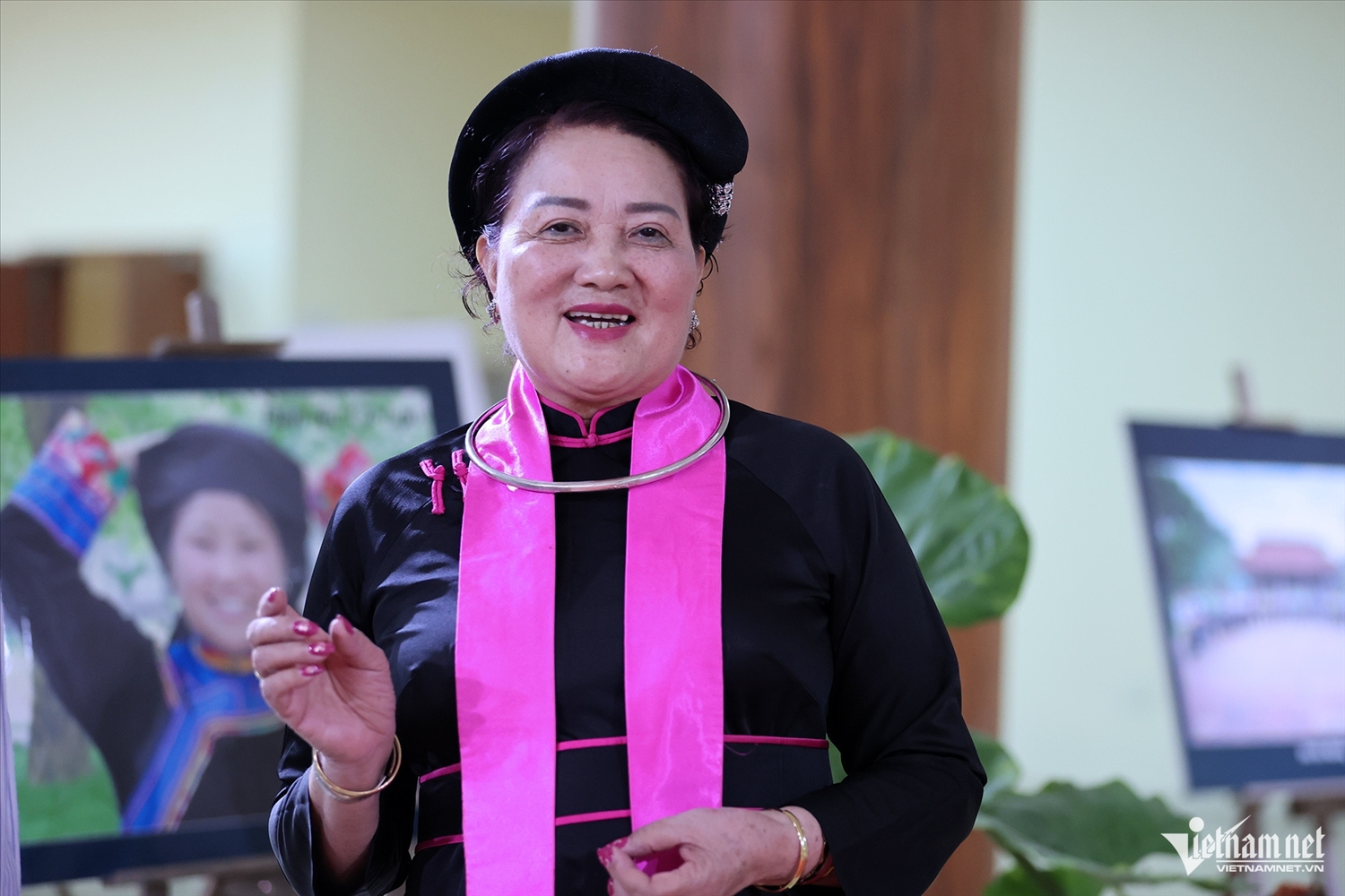 Bà Thiện Thu Hương, Nghệ nhân Ưu tú dân tộc Nùng, tỉnh Lạng Sơn