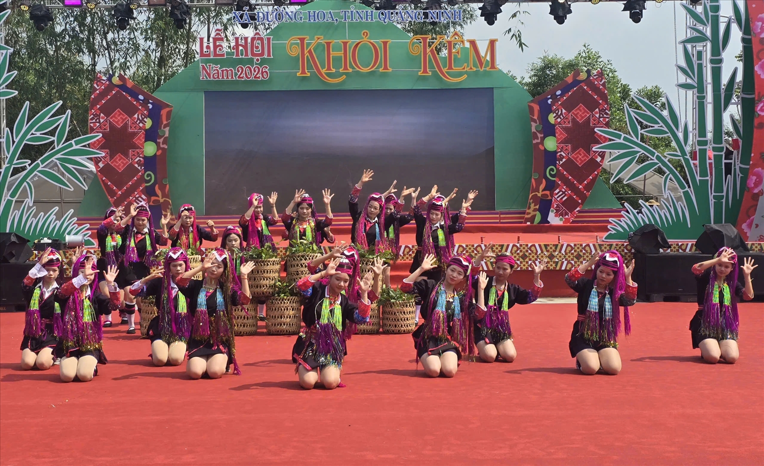 Nhiều tiết mục văn nghệ độc đáo 