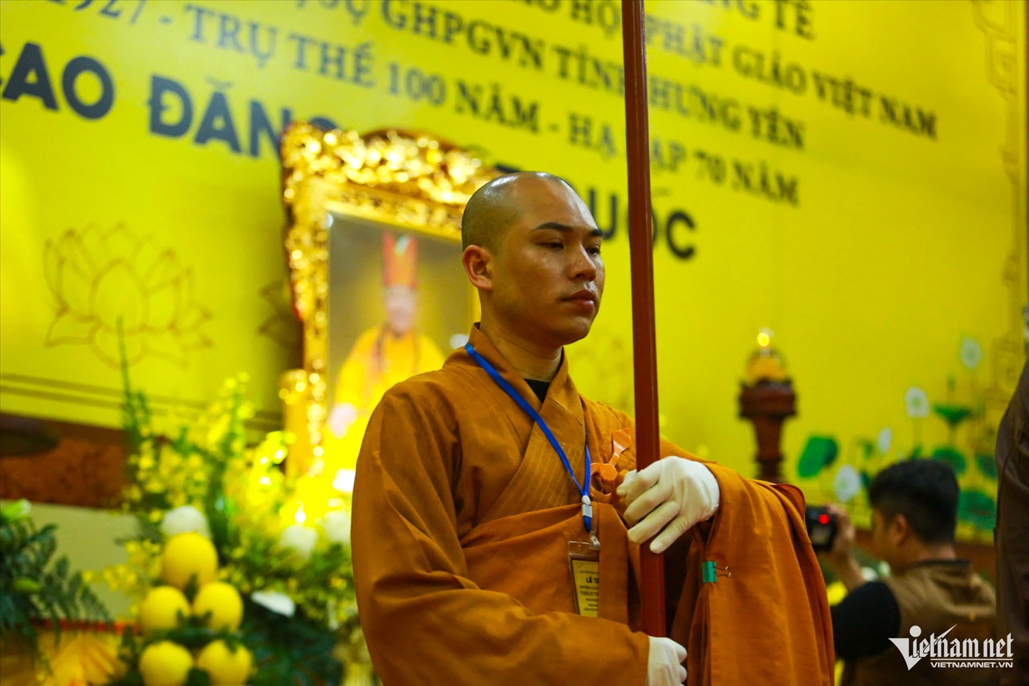 Thứ trưởng Nguyễn Hải Trung viếng Trưởng lão Hòa thượng Thích Thanh Dục 12