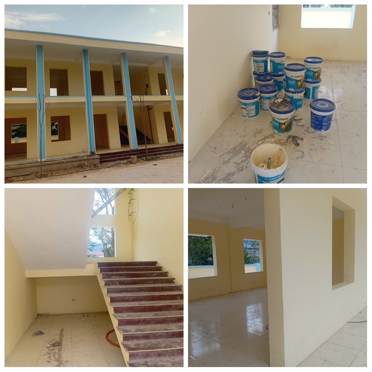 Nhiều công trình trường học tại các xã biên giới Thanh Hóa xây dựng dang dở, chậm tiến độ, ảnh hưởng đến điều kiện dạy và học của giáo viên, học sinh.