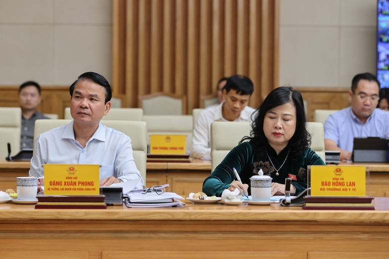 Các đại biểu tham dự cuộc họp - Ảnh: VGP/Nhật Bắc