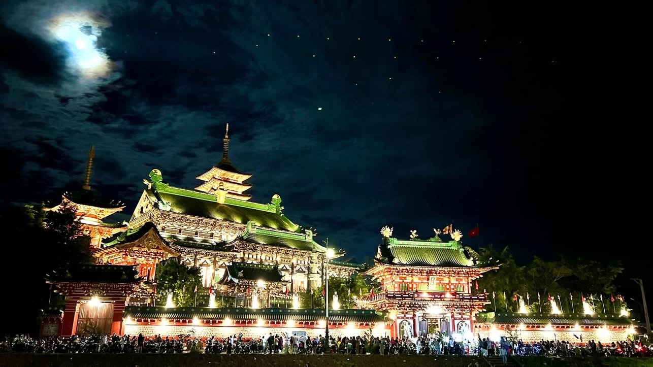 (PS ảnh) Chùa Minh Thành - Tuyệt tác kiến trúc Á Đông giữa đại ngàn 9