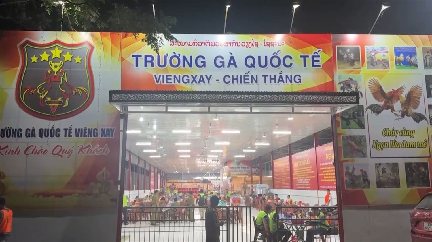 Triệt phá “trường gà quốc tế Viêng Xay”: Bóc gỡ đường dây cờ bạc xuyên quốc gia quy mô đặc biệt lớn. Ảnh: Công an Thanh Hóa
