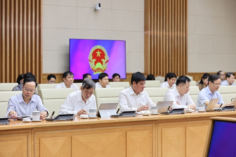 Các đại biểu dự cuộc họp - Ảnh: VGP/Nhật Bắc