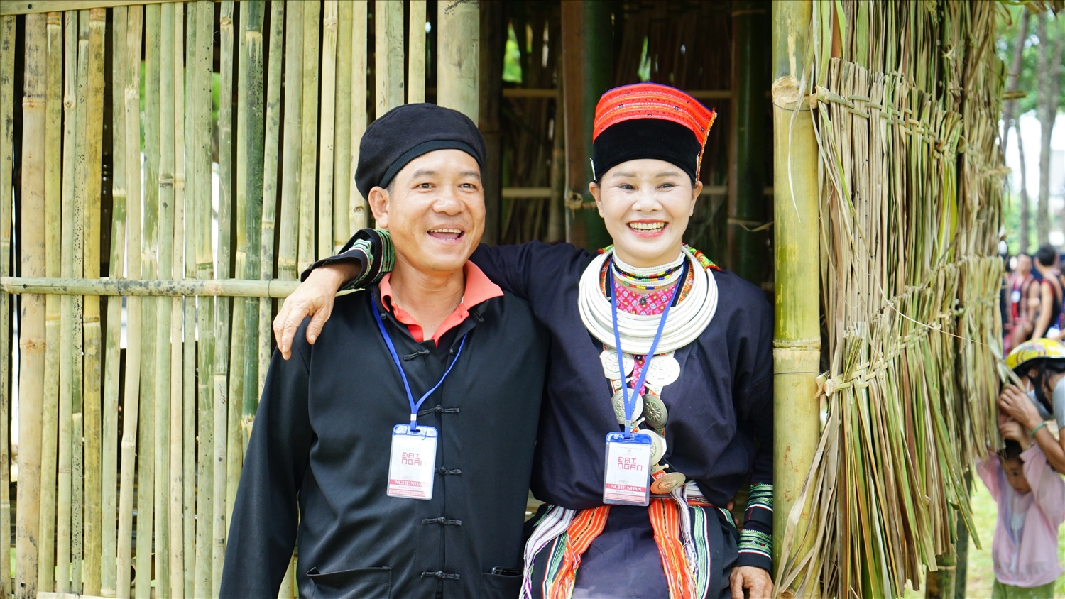 Đồng bào Dao, Nùng vui vẻ tham gia Ngày hội