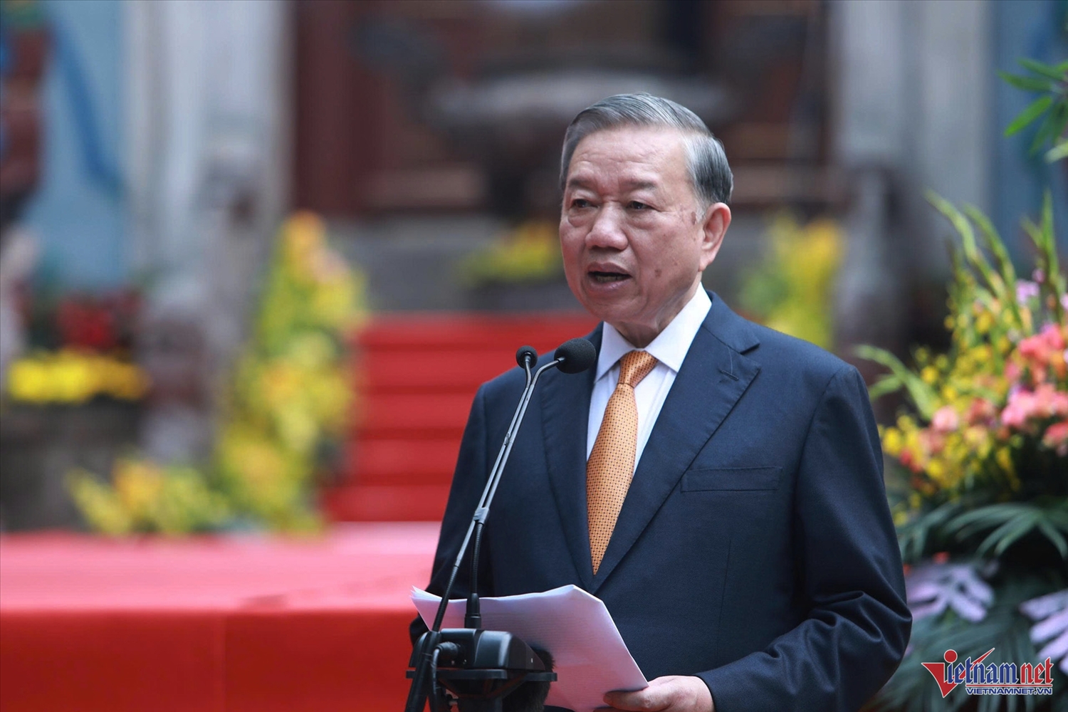 Tổng Bí thư, Chủ tịch nước Tô Lâm phát biểu