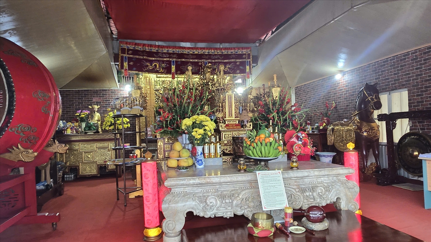 Đền Cửa Lục được phục dựng bằng nguồn xã hội hóa, với sự chung tay của doanh nghiệp và người dân