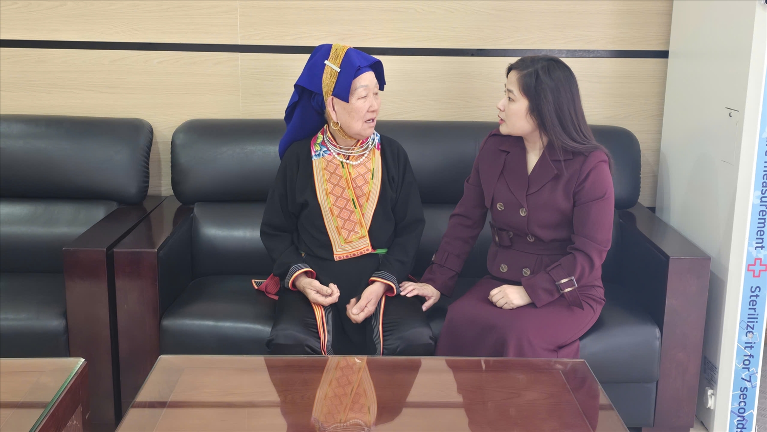 Bà Chìu Nhì Múi, Người có uy tín thôn Nà Làng, xã Ba Chẽ bày tỏ kỳ vọng vào ý nghĩa của chính sách