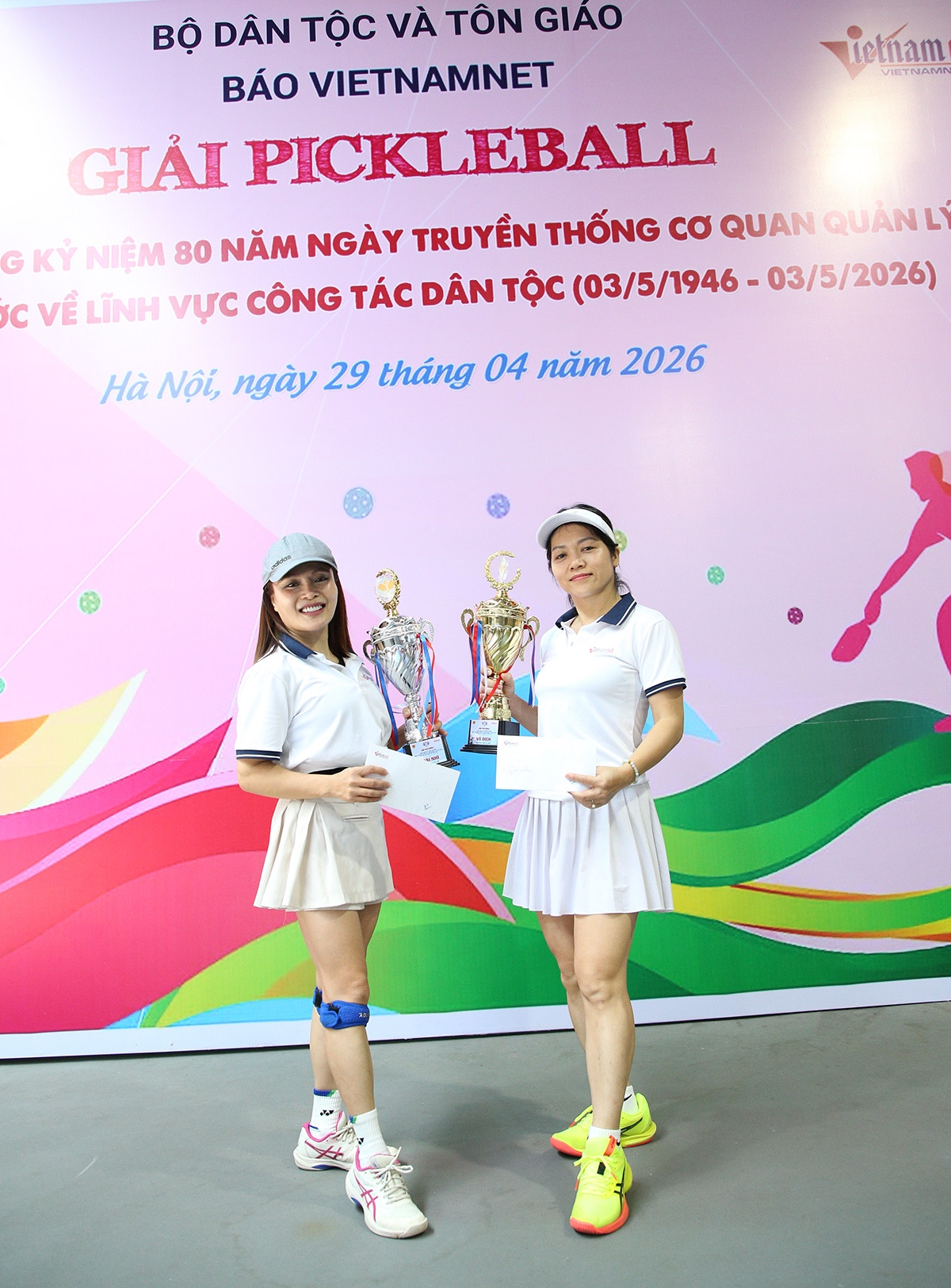 [PHOTO] Xác định nhà vô địch giải Pickleball 80 năm Ngày truyền thống cơ quan công tác dân tộc 11