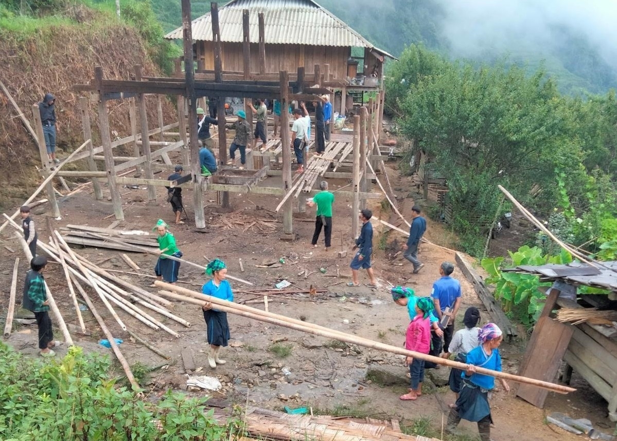 Hỗ trợ xóa nhà tạm, nhà dột nát giúp hộ nghèo an cơ, tạo nền tảng thoát nghèo bền vững.