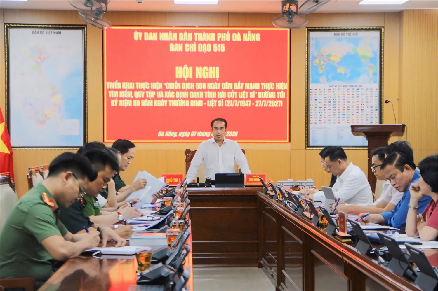 Đà Nẵng đẩy mạnh triển khai chiến dịch 500 ngày đêm tìm kiếm, quy tập hài cốt liệt sĩ. (Ảnh TT)