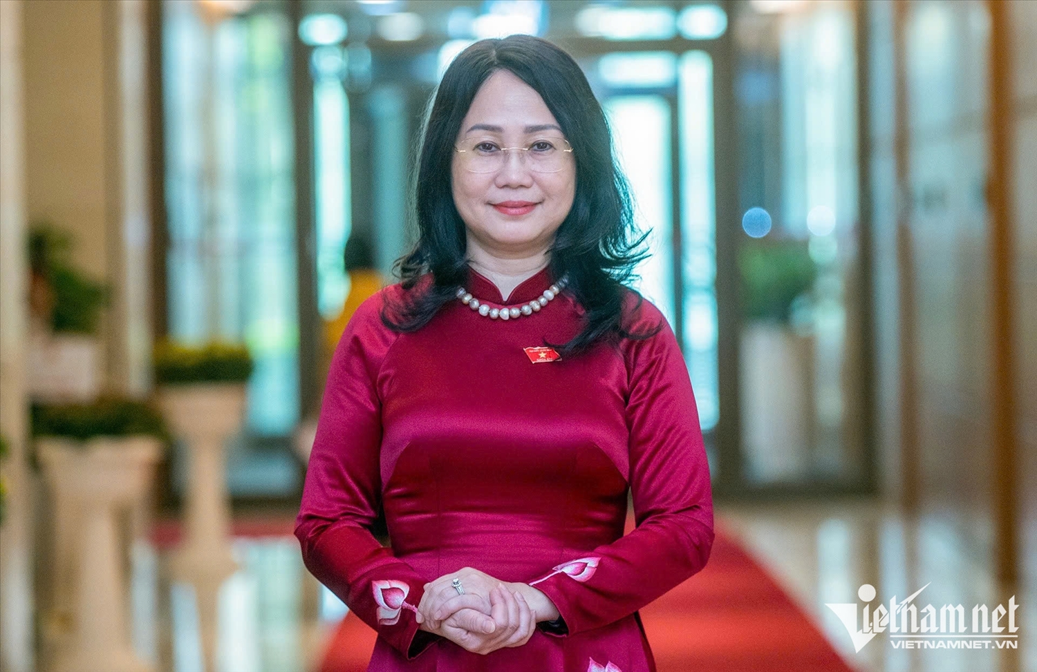 Bộ trưởng Văn hóa, Thể thao và Du lịch Lâm Thị Phương Thanh. Ảnh: Phạm Hải