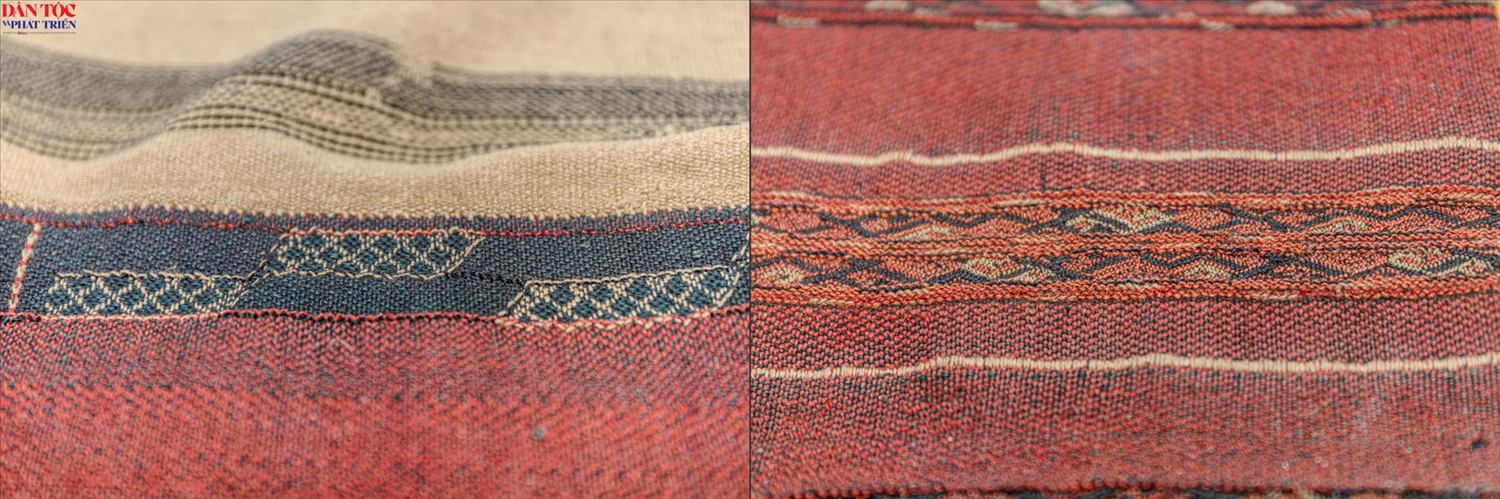 Chiếc váy cổ và họa tiết được trang trí trên thân váy