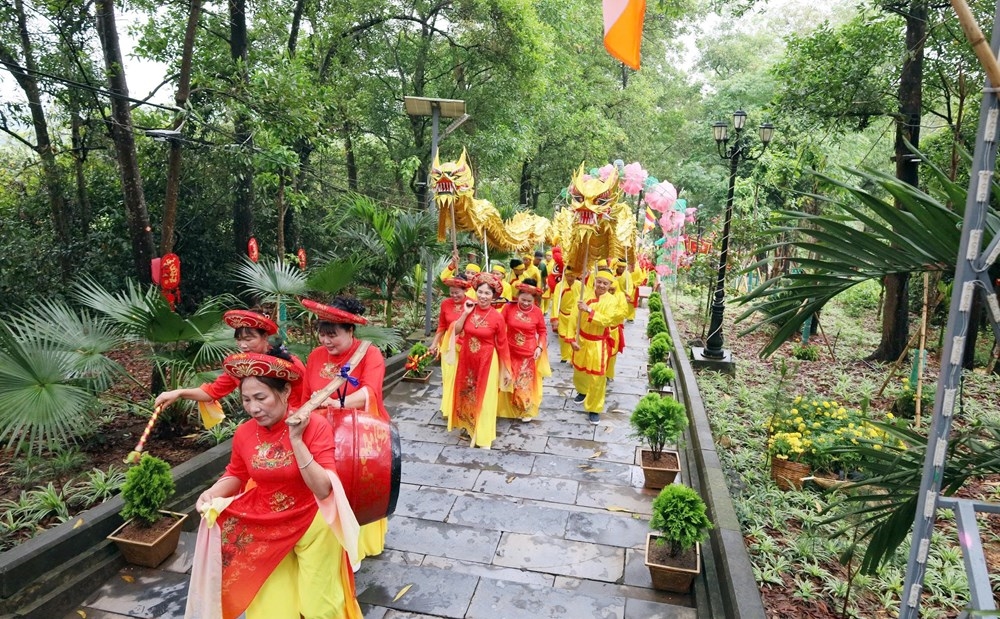 Lễ hội chùa Long Đọi Sơn được Bộ VHTTDL công nhận là Di sản văn hóa phi vật thể quốc gia năm 2019