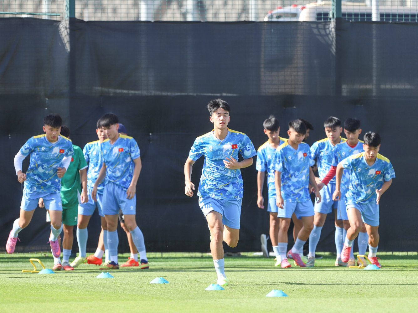 U17 Việt Nam nằm ở bảng đấu khó tại giải U17 châu Á 2026 (Ảnh VFF)