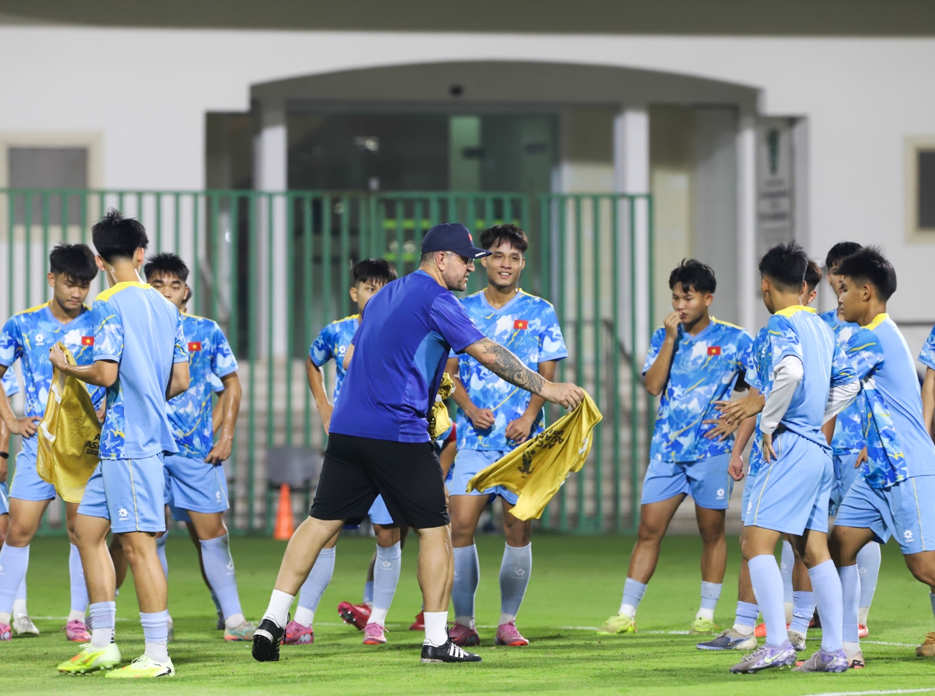 U17 Việt Nam gặp bất lợi lớn về thể hình tại giải U17 châu Á 2026 (Ảnh VFF)
