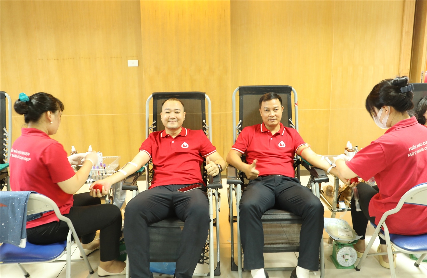 Chương trình đã tiếp nhận được 153 đơn vị máu