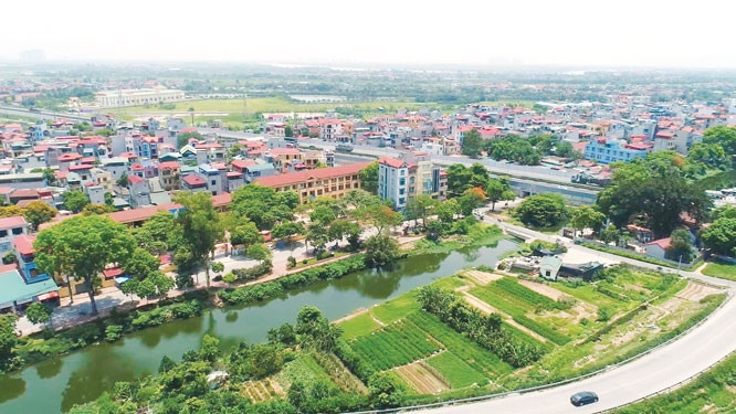 Huyện Thanh Trì tập trung đầu tư cơ sở hạ tầng ngày càng khang trang, sạch đẹp
