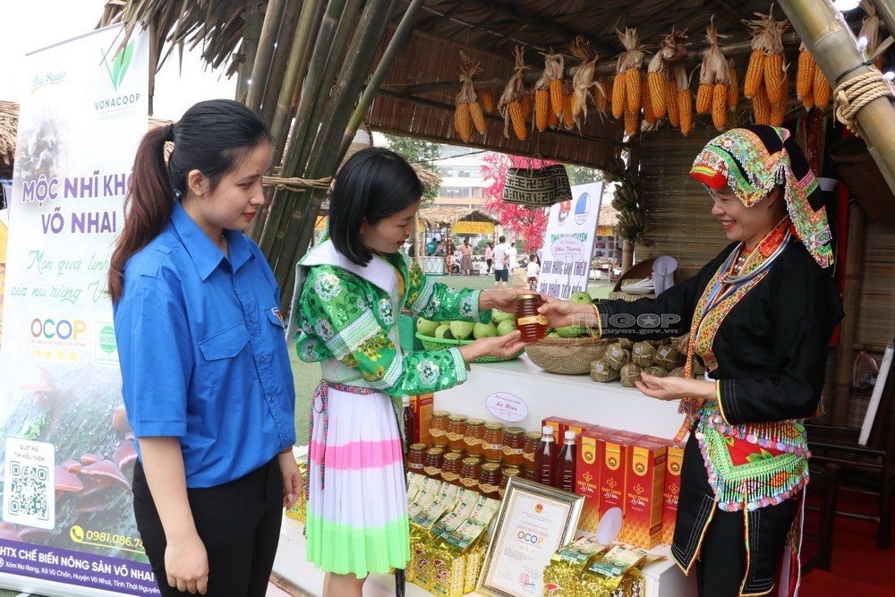 Ngày hội “Giới thiệu kết nối tiêu thụ nông sản an toàn cho phụ nữ, nữ thanh niên vùng dân tộc thiểu số và miền núi” năm 2023 tại TP. Thái Nguyên.