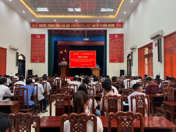 Ủy ban nhân dân huyện Phú Bình phối hợp với Trung tâm Trợ giúp pháp lý Nhà nước tỉnh Thái Nguyên tổ chức Hội nghị tập huấn điểm về kỹ năng thực hiện trợ giúp pháp lý cho người DTTS. 
