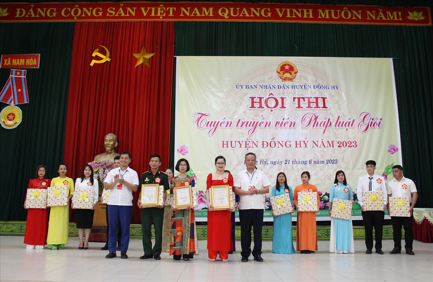 Hội thi “Tuyên truyền viên pháp luật giỏi” năm 2023 tại huyện Đồng Hỷ. 