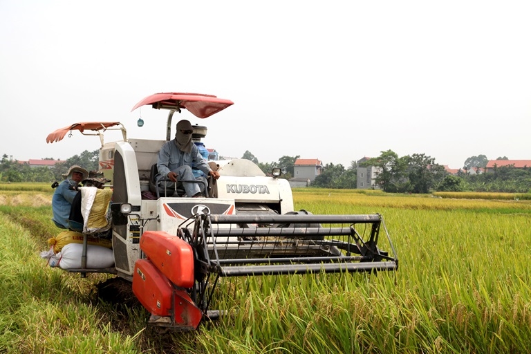 Việc đưa máy móc vào phát triển nông nghiệp ở Vĩnh Phúc đã góp phần nâng cao năng suất lao động, giúp chất lượng cuộc sống người dân ngày một được nâng cao.