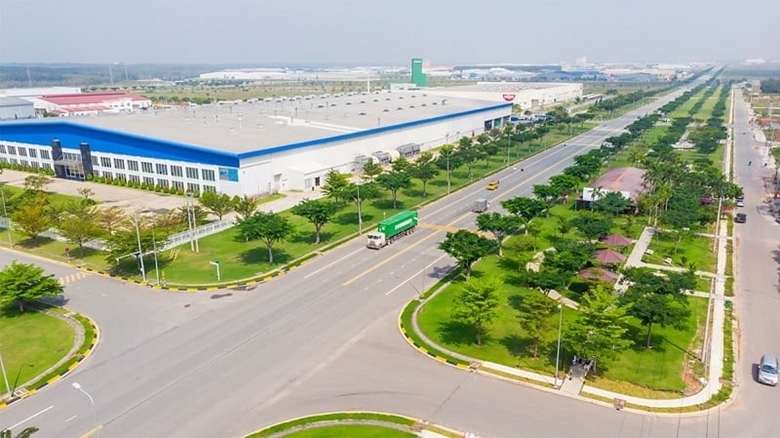 Một góc nhìn thuộc khu công nghiệp Tiên Sơn