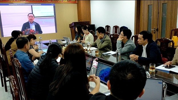 Tập huấn trực tuyến sử dụng phần mềm hỗ trợ giải quyết trợ cấp mai táng phí người có công từ trần tại Sơn La