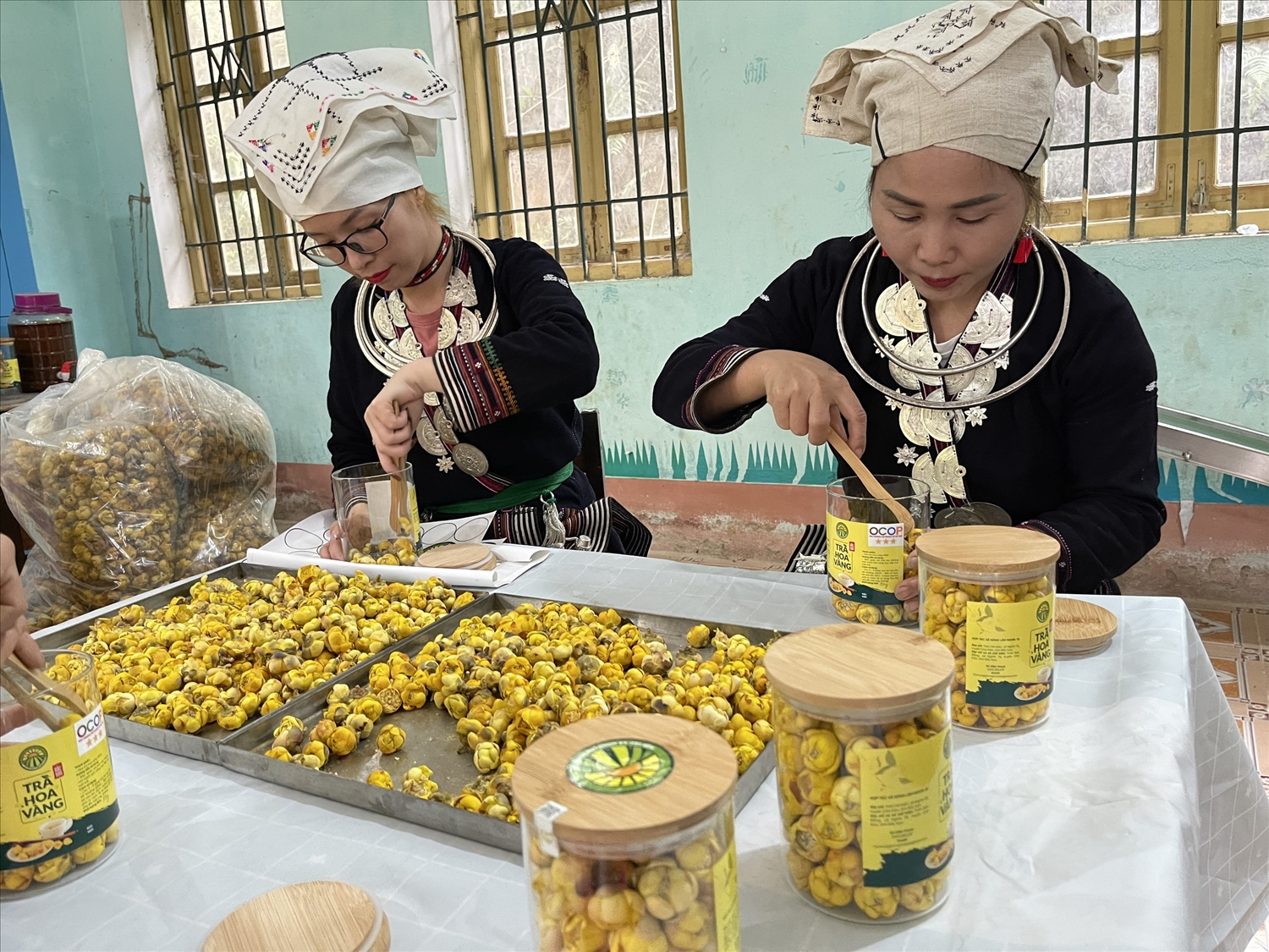 Nguồn vốn ưu đãi đã hỗ trợ HTX nông lâm Nghĩa Tá phát triển thương hiệu trà hoa vàng và tạo việc làm cho lao động địa phương