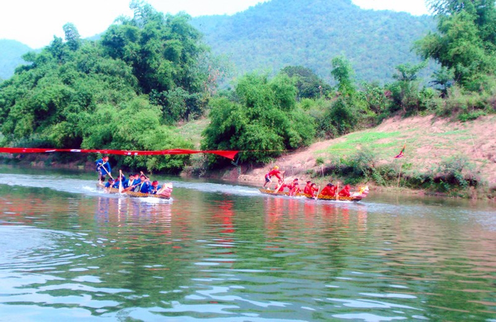 Lễ hội bơi chải làng Chẽ, thị trấn An Châu - nét bản sắc văn hóa riêng của cư dân vùng miền núi Sơn Động, tỉnh Bắc Giang