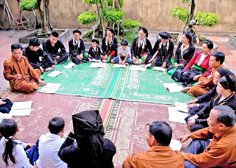 Công tác truyền dạy các giá trị văn hóa truyền thống được nhiều địa phương ở Thái Nguyên, trong đó có huyện Định Hóa thực hiện có hiệu quả
