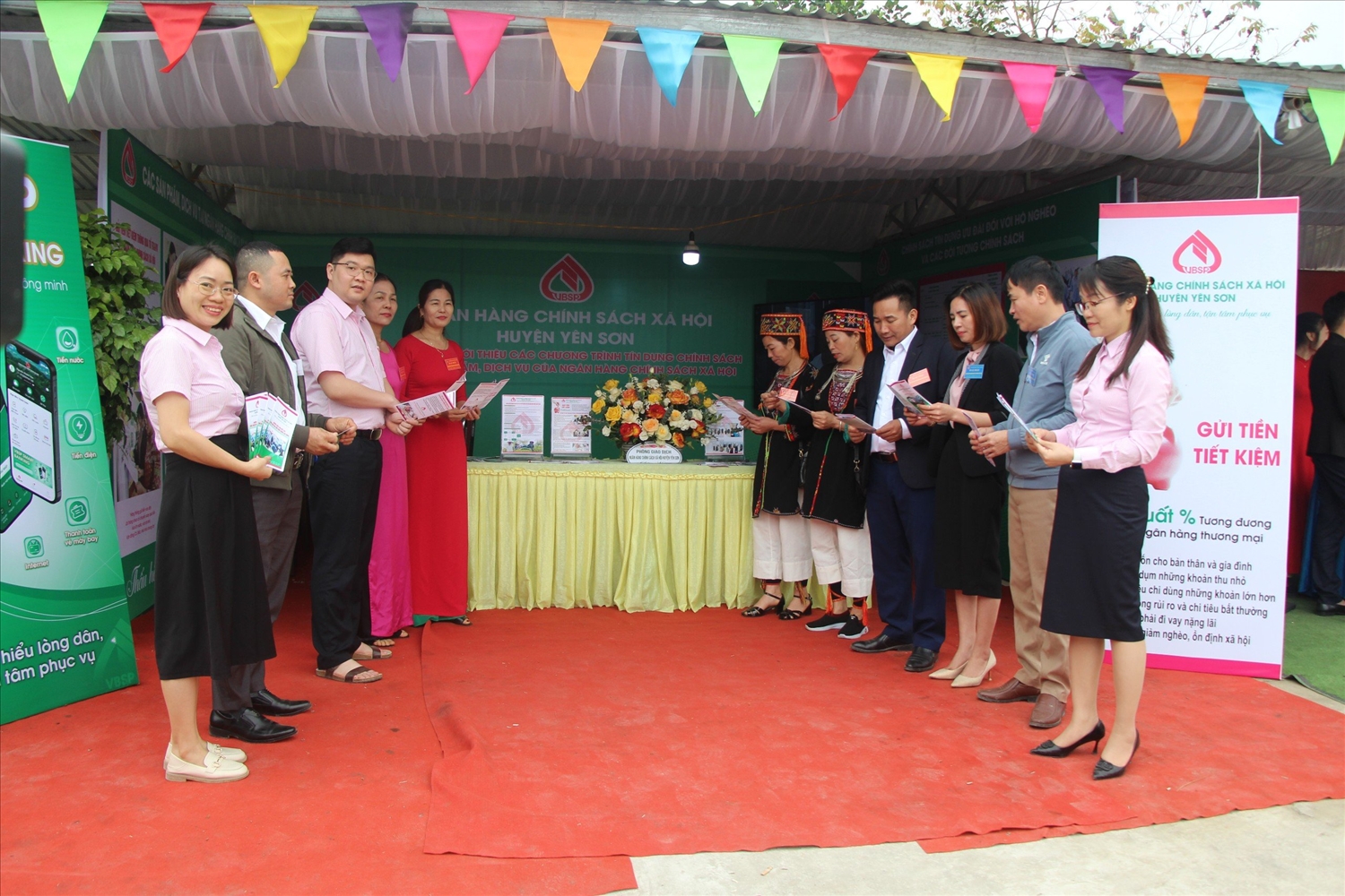 Phòng Giao dịch Ngân hàng CSXH huyện Yên Sơn triển khai thực hiện nhiều chương trình tín dụng chính sách với nhiều mục tiêu khác nhau nhằm đáp ứng nhu cầu vay vốn của người dân