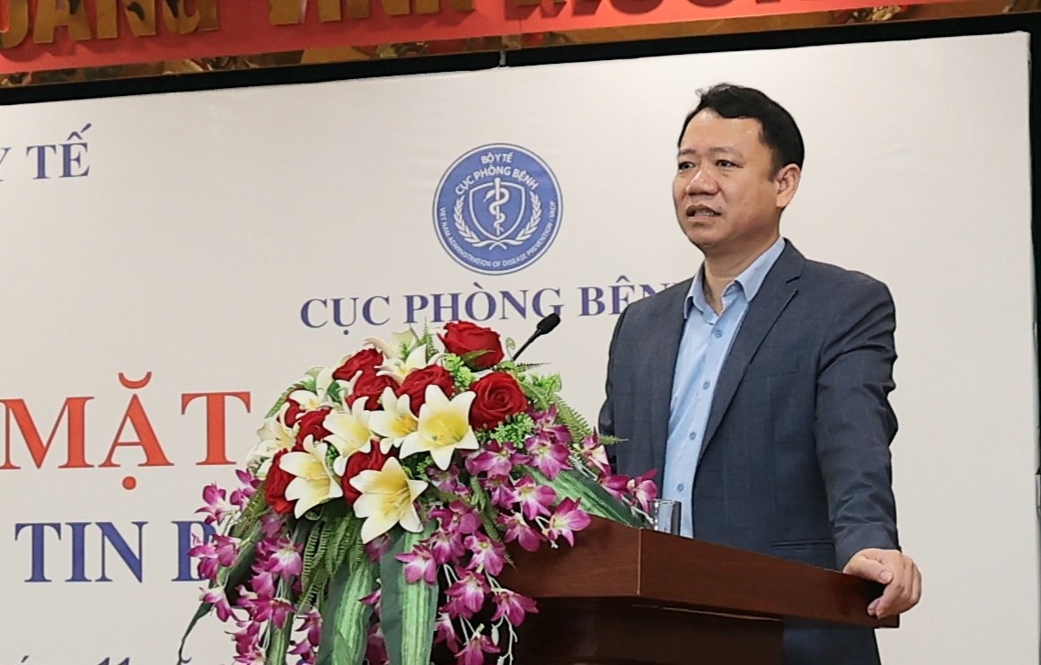 Cục trưởng Cục Dân số Lê Thanh Dũng phát biểu tại chương trình 