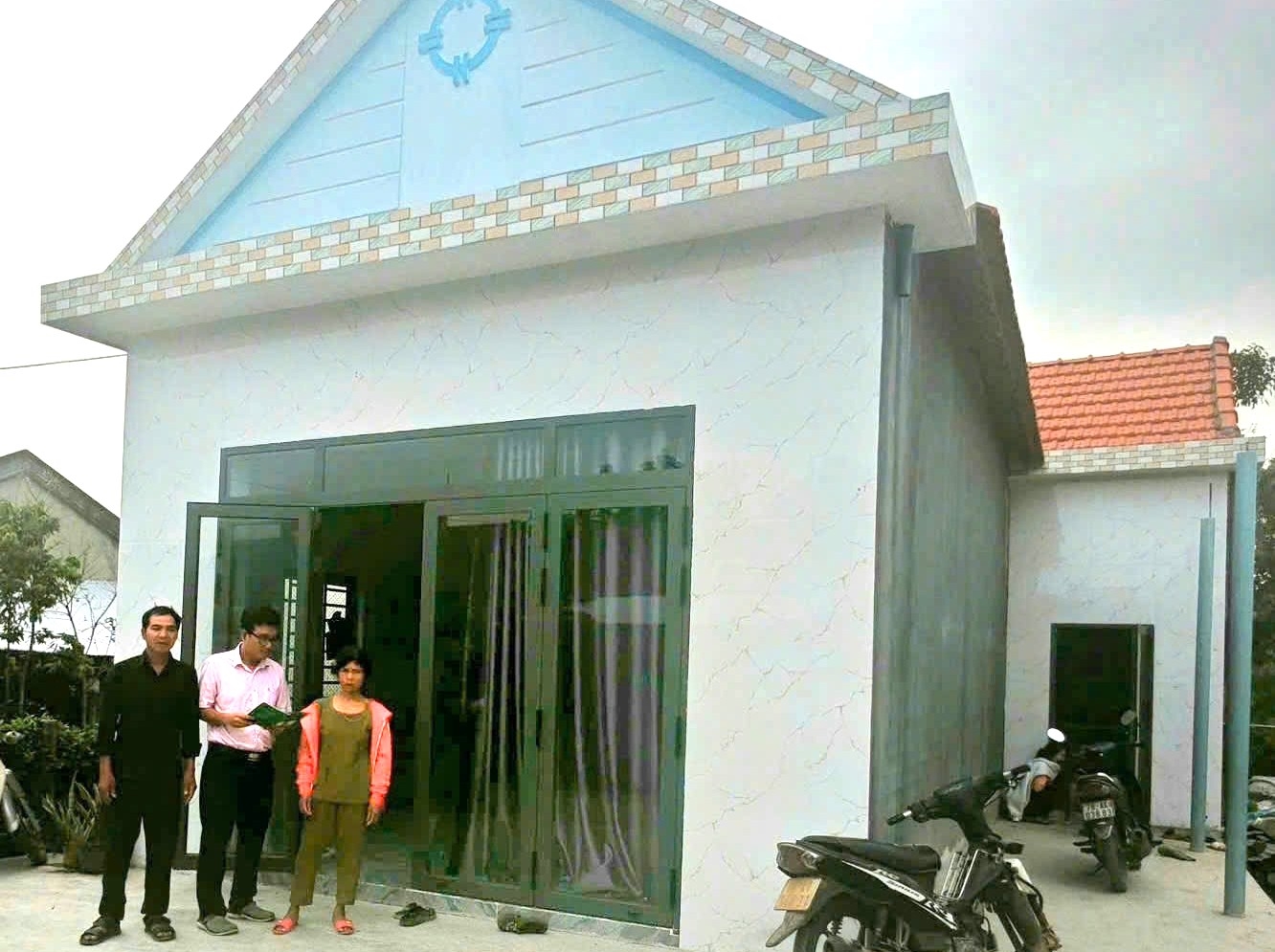 Ngôi nhà mới của gia đình bà Mang Thị Thị nhờ nguồn vốn vay từ NHCSXH