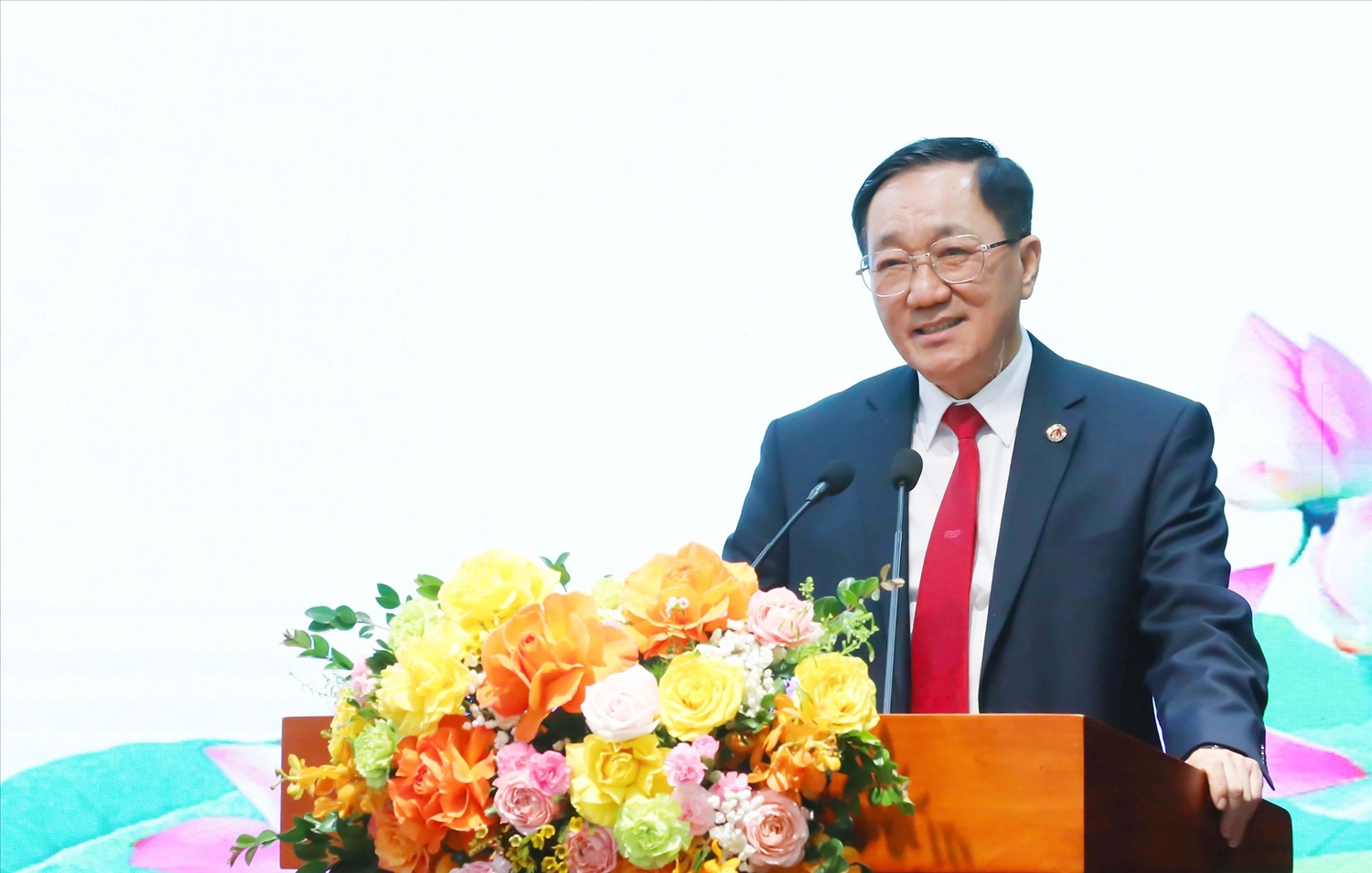 Tổng Giám đốc NHCSXH Dương Quyết Thắng phát biểu chỉ đạo hội nghị