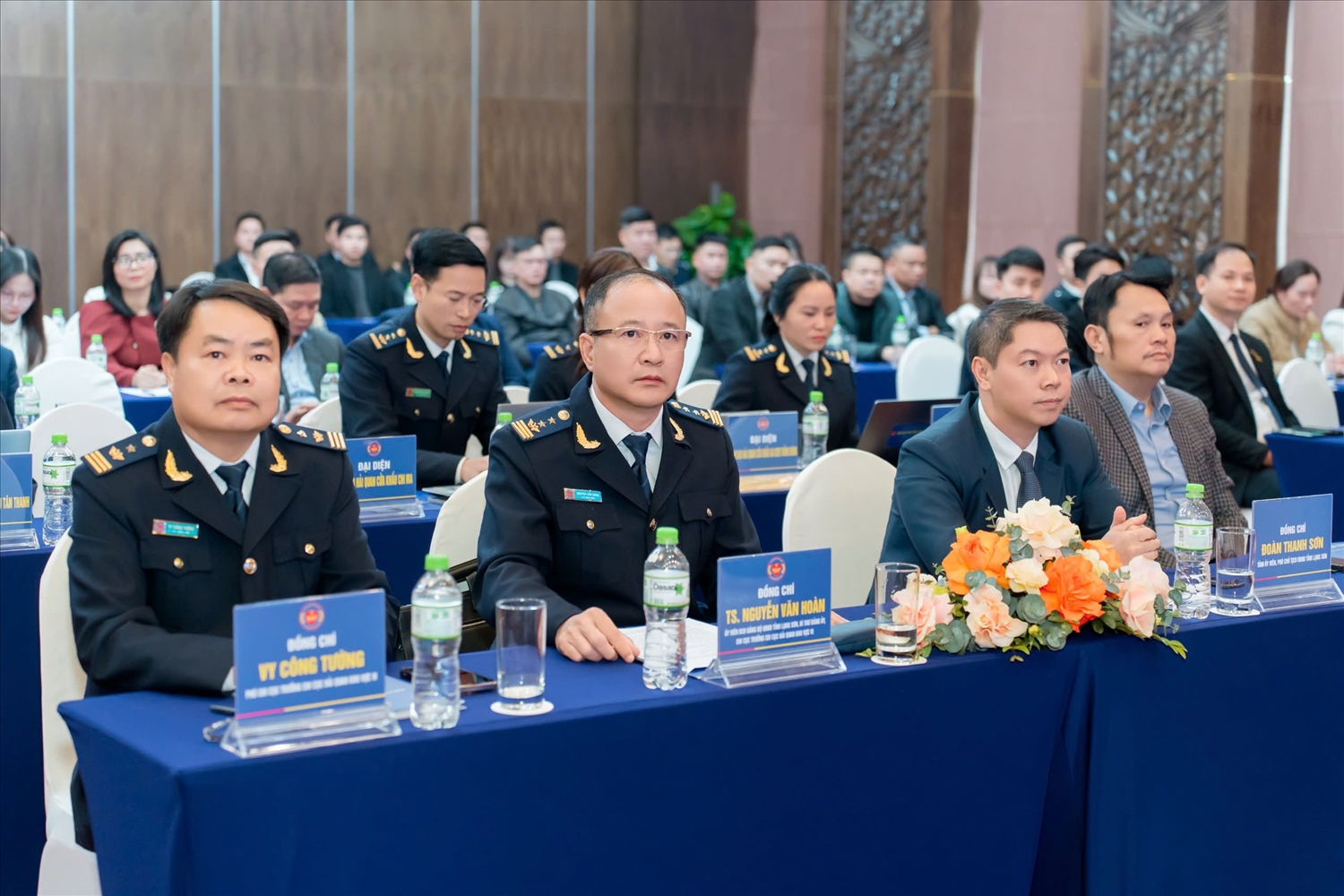 Ông Đoàn Thanh Sơn - Phó Chủ tịch UBND tỉnh Lạng Sơn dự Hội nghị đối thoại Hải quan - Doanh nghiệp của Chi cục Hải quan khu vực VI.