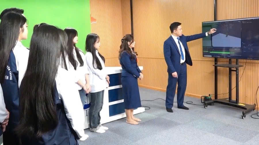 Phim trường số được đặt tại Trường Đại học Công nghệ Thông tin và Truyền thông (ICTU)