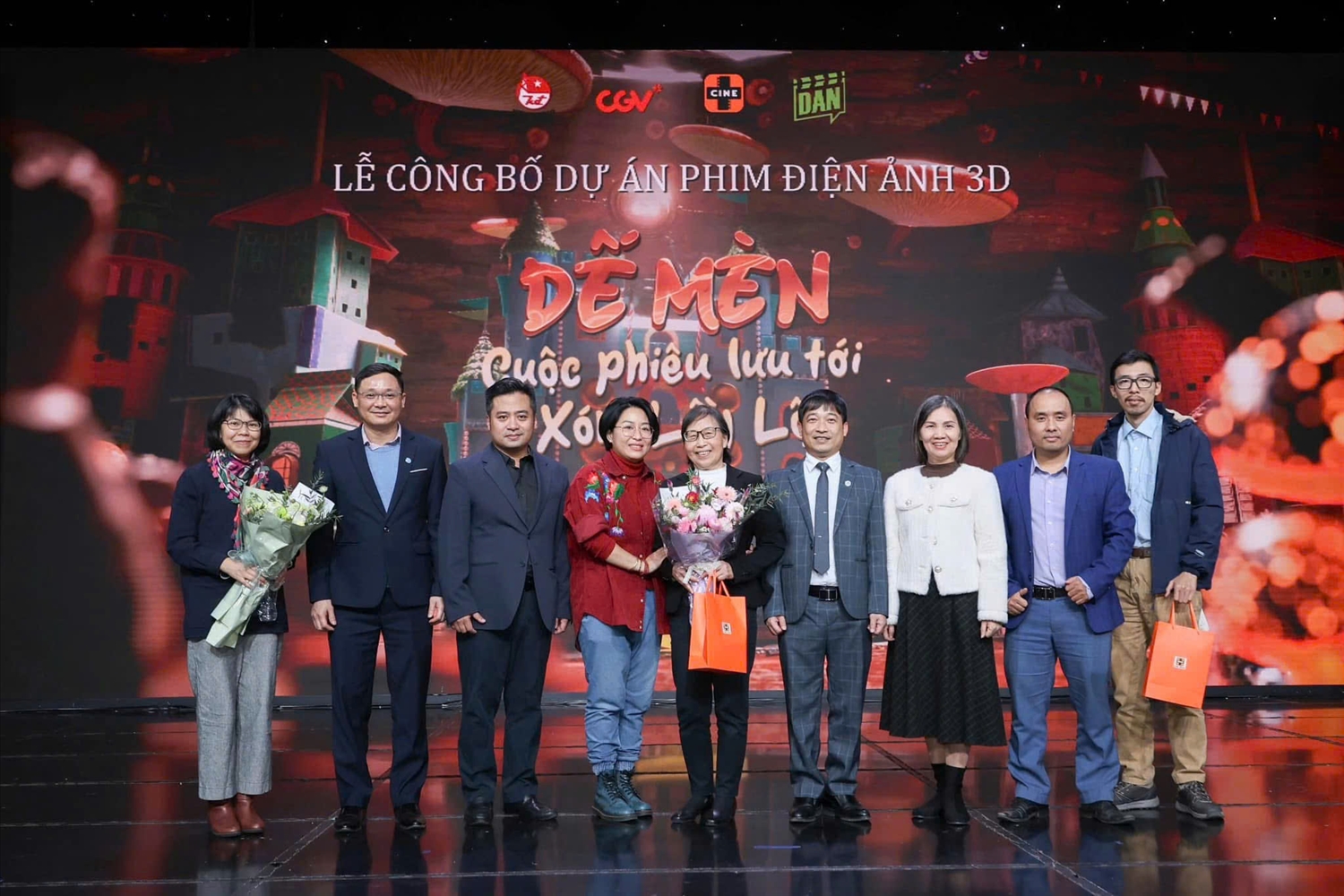 Lễ công bố dự án phim điện ảnh 3D Dế mèn cuộc phiêu lưu tới xóm lầy lội