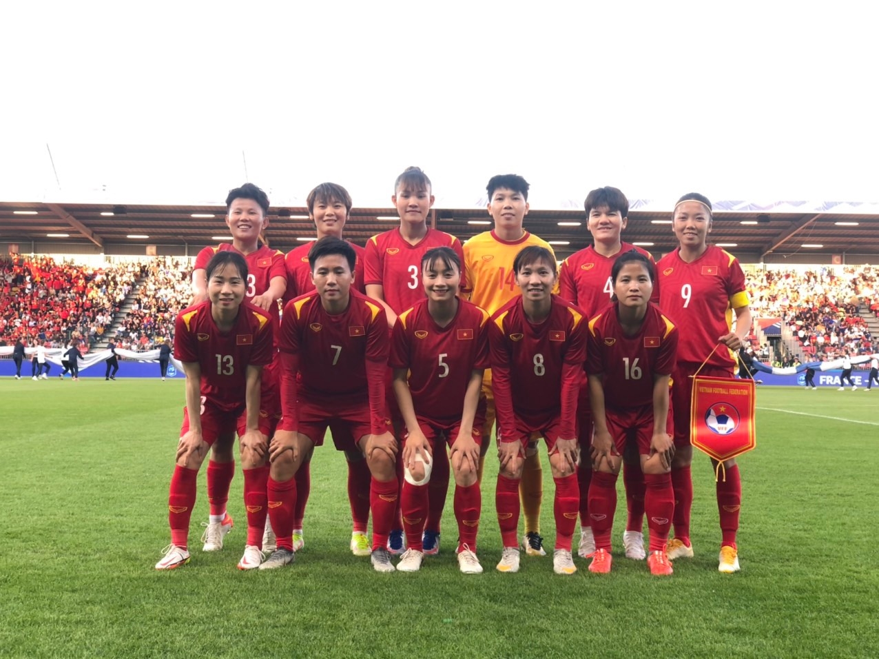Đội tuyển nữ Việt Nam sẵn sàng tham dự giải World Cup 2023 (Ảnh Internet)