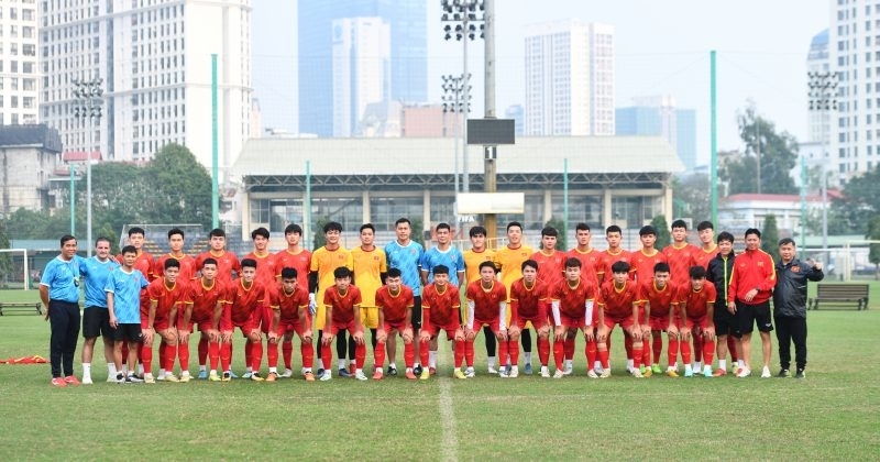 Đội tuyển U20 Việt Nam hướng tới mục tiêu giành tấm vé tới World Cup U20 2023 (Ảnh VFF)